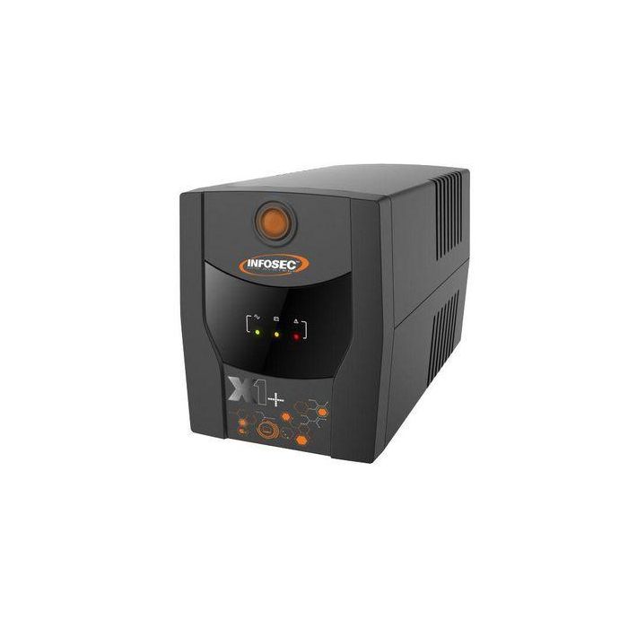 Infosec UPS Line Interactive 500 VA - 2 Prises FR / SCHUKO - Warranty 2 years Infosec UPS Line Interactive 500 VA - 2 Prises FR / SCHUKO - Warranty 2 years