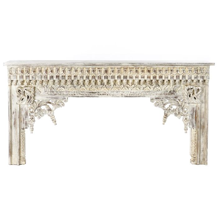 DKD Home Decor Consola Indio Blanco 150 x 41 x 76 cm 3