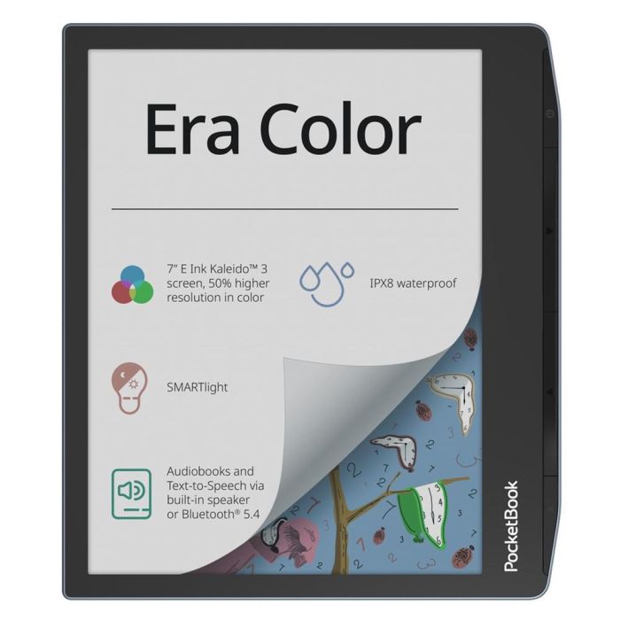 PocketBook Era Color - Lector electrónico 7'' con pantalla E Ink Kaleido 3, 32GB, IPX8 PocketBook Era Color - Lector electrónico 7'' con pantalla E Ink Kaleido 3, 32GB, IPX8