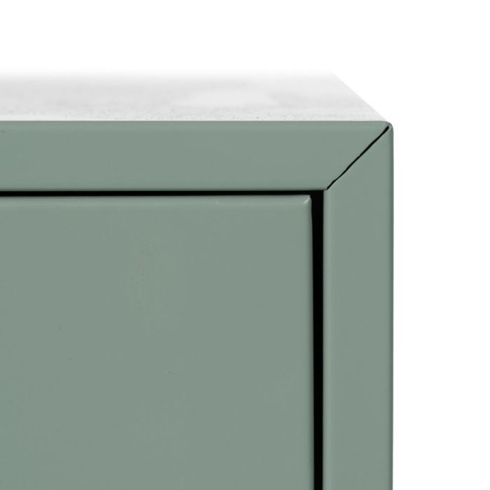 Mesita Verde Acero 43 X 41 X 50 cm