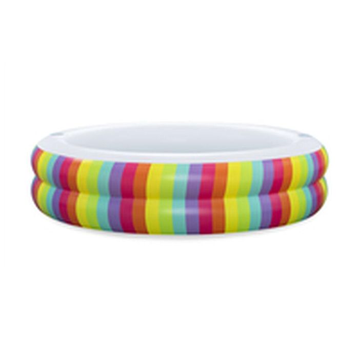 Bestway Piscina Infantil 2 Aros Arcoiris 206x206x51 cm +6 Años Jardin 54443 22 Bestway Piscina Infantil 2 Aros Arcoiris 206x206x51 cm +6 Años Jardin 54443 22