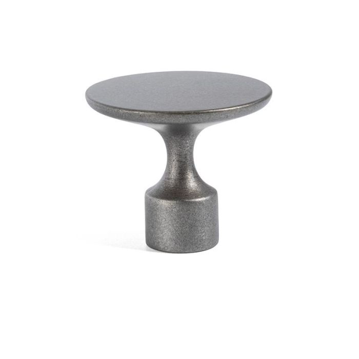 VIEFE Tirador Modelo Floid de Zamak Acabado Peltre para 1 Agujero (Distancia 0mm) VIEFE Tirador Modelo Floid de Zamak Acabado Peltre para 1 Agujero (Distancia 0mm)