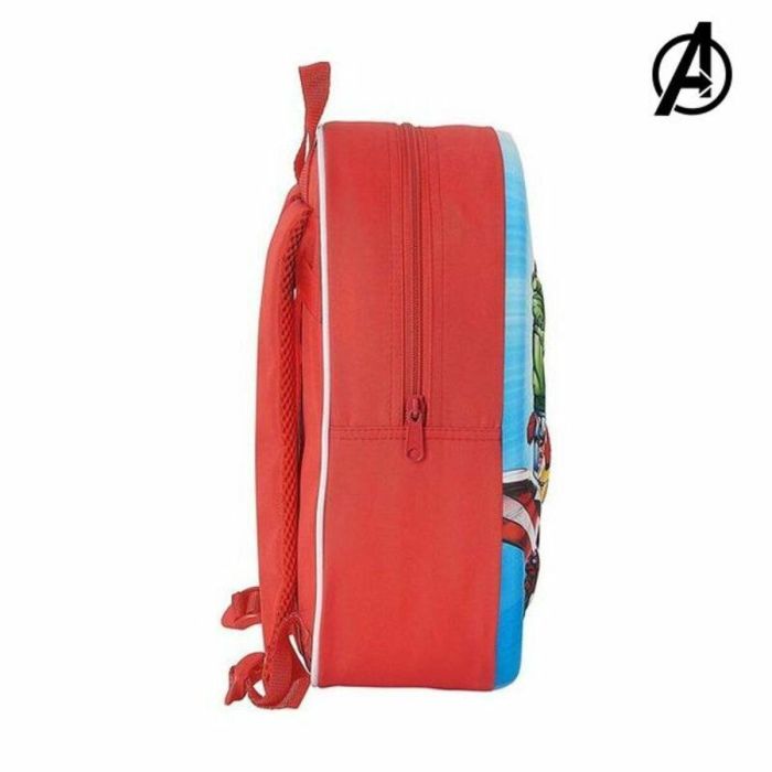 Mochila Infantil 3D The Avengers Rojo 1