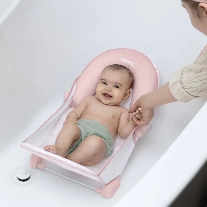 Ingenuity Silla de Baño Plegable para Niña, Color Rosa, Ref. ING0012914171394 1
