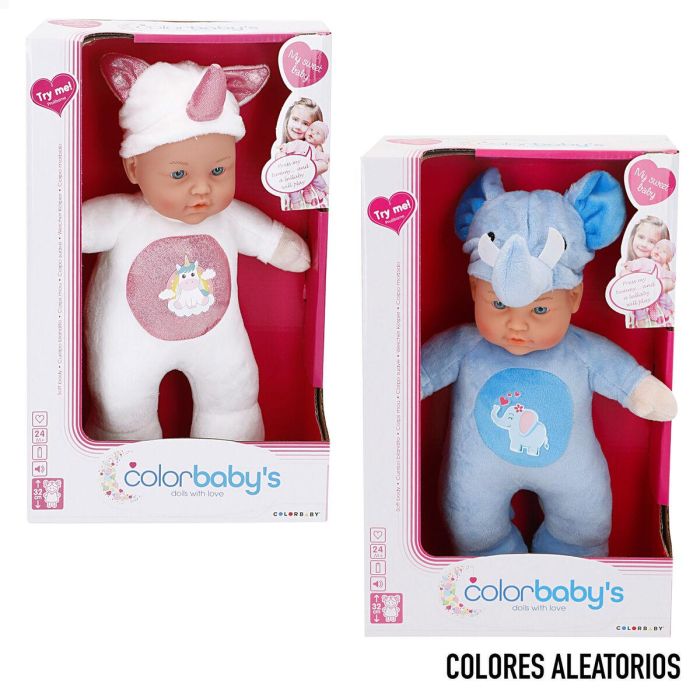 Muñeco Bebé Colorbaby 21 x 32 x 9 cm 6 Unidades 1 Muñeco Bebé Colorbaby 21 x 32 x 9 cm 6 Unidades 1