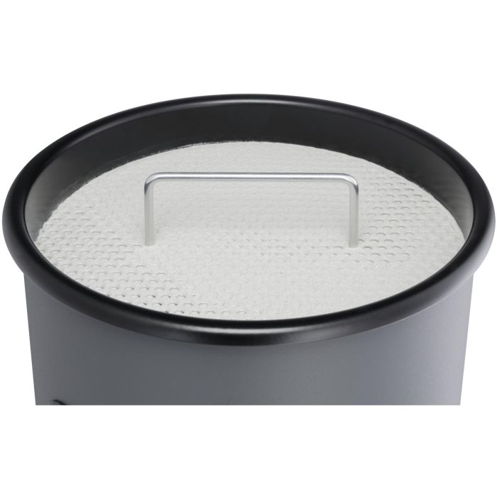DURABLE Papierkorb Metall mit Ascher rund silber 3 DURABLE Papierkorb Metall mit Ascher rund silber 3