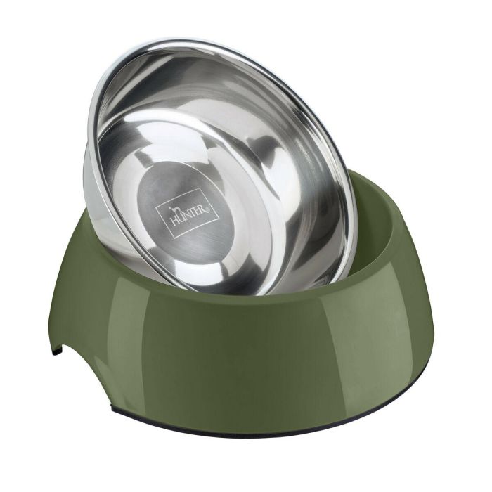 Comedero para Perro Hunter Verde 350 ml 3 Comedero para Perro Hunter Verde 350 ml 3