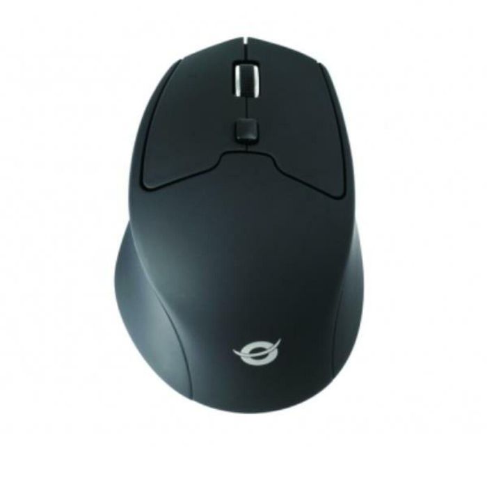 Conceptronic LORCAN02 Mouse Inalámbrico Bluetooth 3.0 1600DPI Diseño Ergonómico Goma Negro
