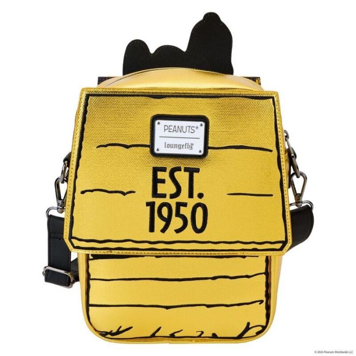 Bolso Snoopy Sleeping Doghouse 75th Anniversary Peanuts Snoopy Loungefly 2