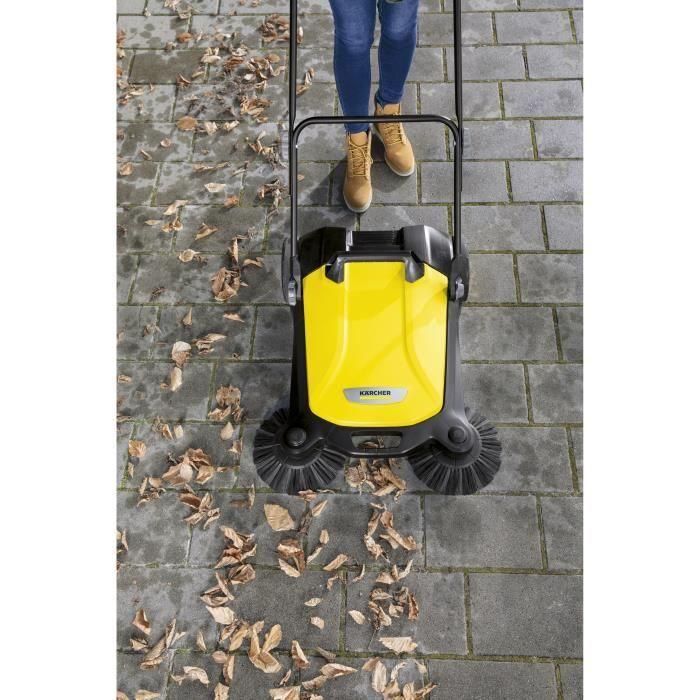 KARCHER Barredora mecánica S 4 Twin - Amarillo y negro 1 KARCHER Barredora mecánica S 4 Twin - Amarillo y negro 1