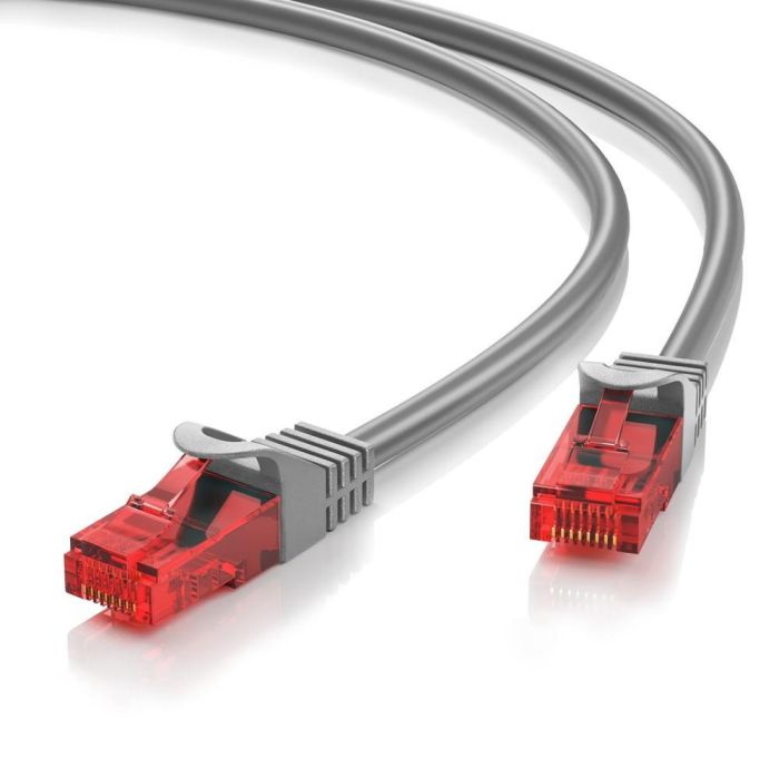 Ewent Cable de Red RJ45 UTP Cat.6 15m Rojo IM1032 - Conectores RJ45, UTP Cat6, 15 metros, Color Rojo 1 Ewent Cable de Red RJ45 UTP Cat.6 15m Rojo IM1032 - Conectores RJ45, UTP Cat6, 15 metros, Color Rojo 1