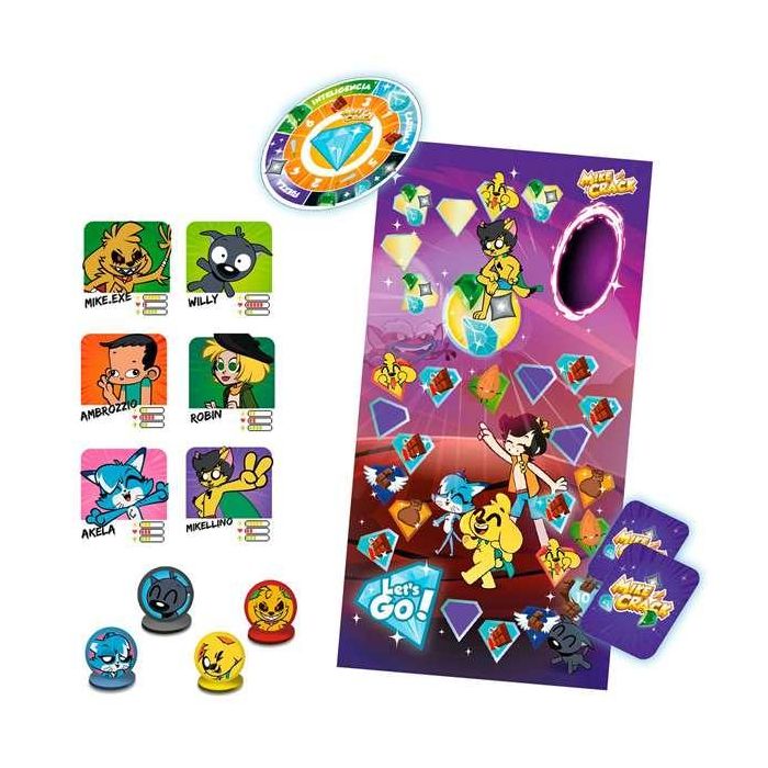 Juego de mesa mike crack ¡los cristales legendarios! 1 Juego de mesa mike crack ¡los cristales legendarios! 1
