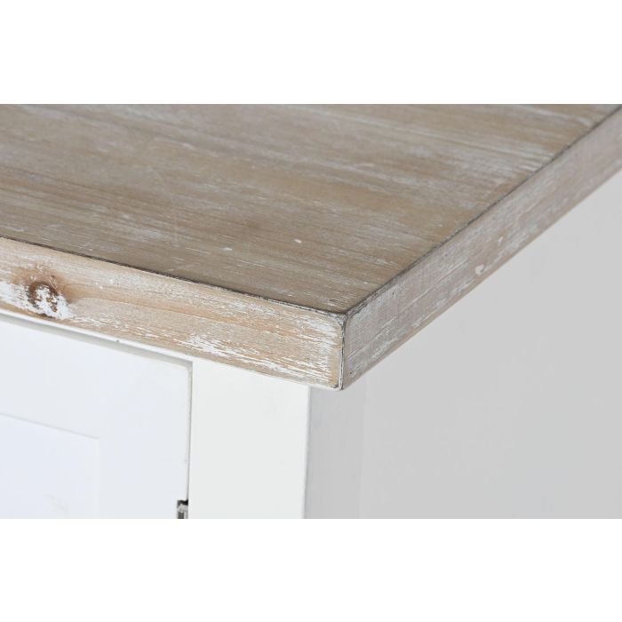 DKD Home Decor Buffet Tradicional Blanco Natural Madera Abeto y MDF 160 x 40 x 86 cm 2