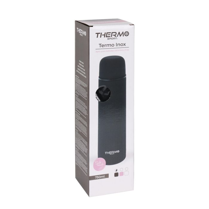 Termo Inox 750 ml Soft Touch 3-Surt Thermosport (6 Unidades) 5 Termo Inox 750 ml Soft Touch 3-Surt Thermosport (6 Unidades) 5