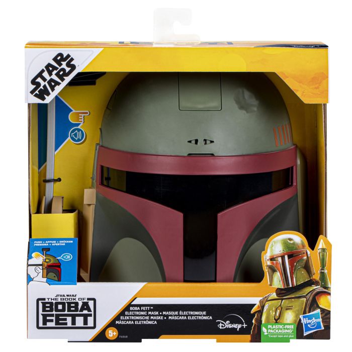 Máscara Electrónica Hasbro Star Wars Boba Máscara Electrónica Hasbro Star Wars Boba
