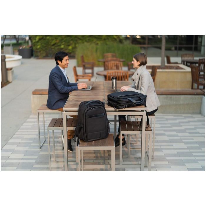 Kensington Contour 2.0 Business Maletín para Portátil 15.6 pulgadas Negro Ergonómico, con Bolsillo de Seguridad RFID y Cremallera Antipunzadas 3