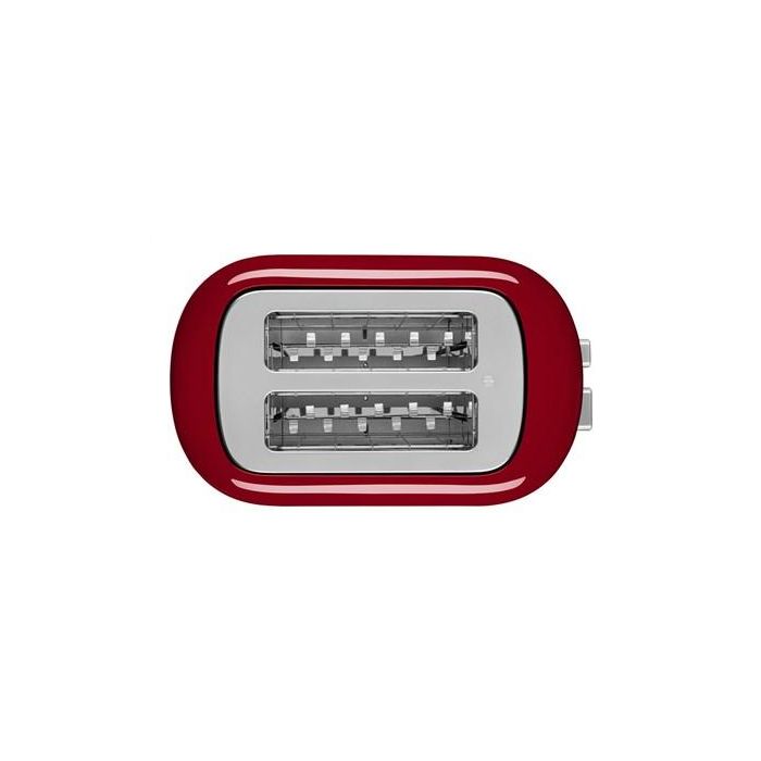 Tostadora Metalica 2 Ranuras Roja KITCHENAID 5KMT2109EER 2