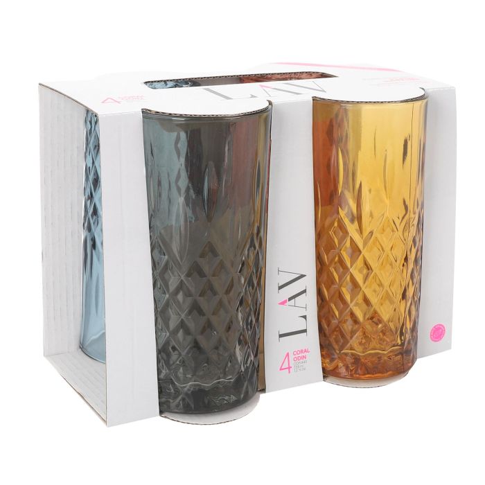 Set 4 Vasos Odin 356 cc Colores - LAV (6 Cajas) 3 Set 4 Vasos Odin 356 cc Colores - LAV (6 Cajas) 3