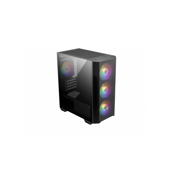 MSI MAG FORGE M100R carcasa de ordenador Midi Tower Negro, Transparente 1 MSI MAG FORGE M100R carcasa de ordenador Midi Tower Negro, Transparente 1