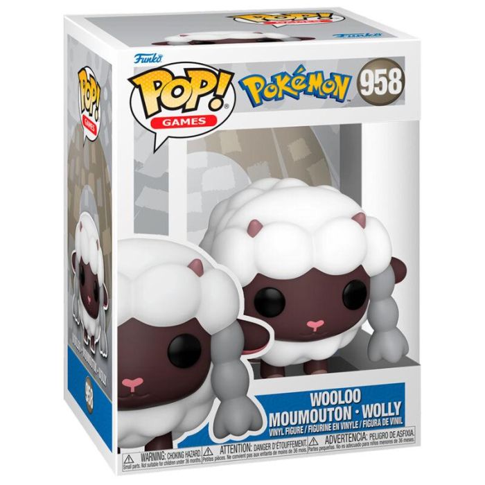 Funko Pop Pokemon Wooloo 70978 - Figura de Vinilo de 9cm con Caja Original 1 Funko Pop Pokemon Wooloo 70978 - Figura de Vinilo de 9cm con Caja Original 1