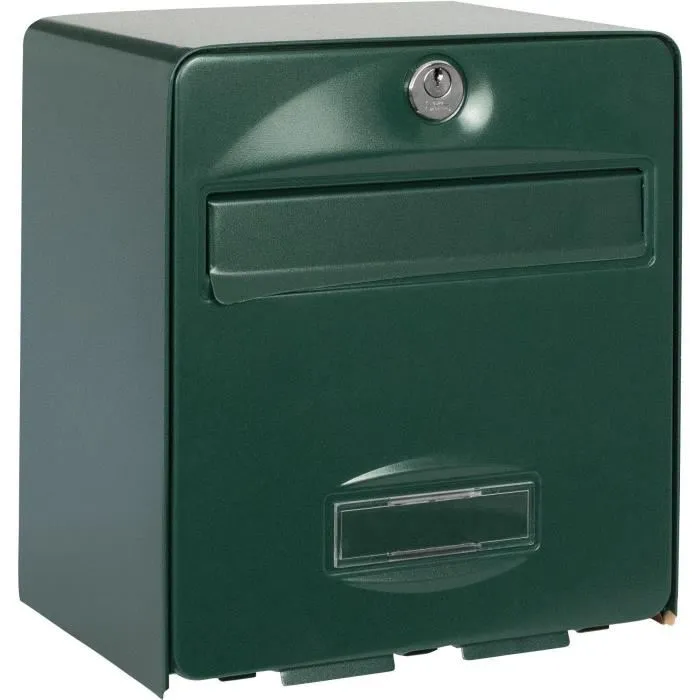 Burg-Wächter Buzón Balthazar Mini BUR3572010504351 Muro Acero Galvanizado Verde Fabricado en Francia Burg-Wächter Buzón Balthazar Mini BUR3572010504351 Muro Acero Galvanizado Verde Fabricado en Francia