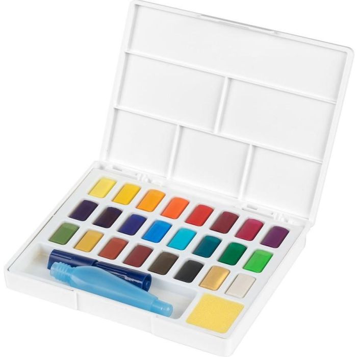 Faber-Castell 169724 Estuche con 24 Acuarelas Creative Studio 1 Faber-Castell 169724 Estuche con 24 Acuarelas Creative Studio 1