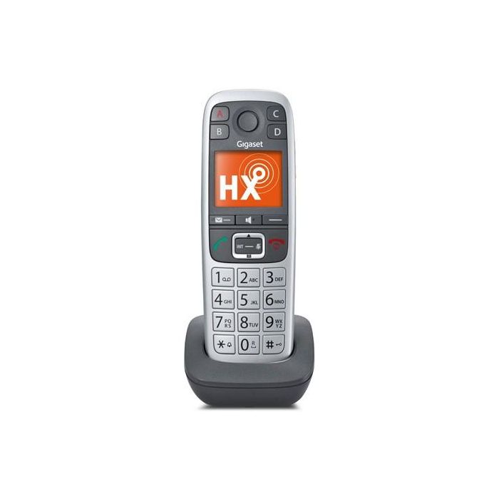 Gigaset E560HX Teléfono Inalámbrico DECT/Analógico Manos Libres Identificador de Llamadas Gris Plata 0 Gigaset E560HX Teléfono Inalámbrico DECT/Analógico Manos Libres Identificador de Llamadas Gris Plata 0