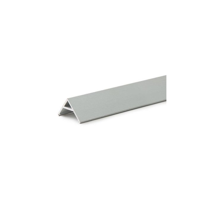 Perfíl Aluminio para Tira LED Instalación Esquinas - Difusor Opal x 1M 2