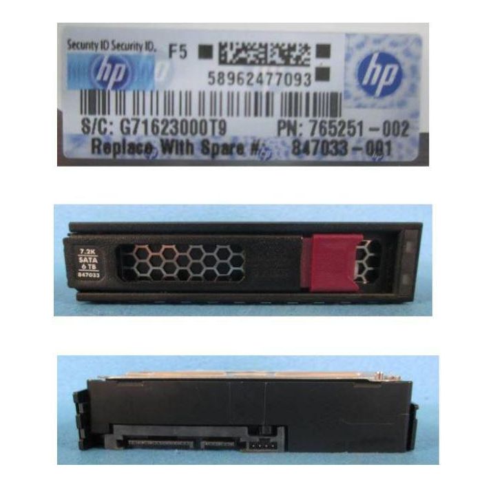 Hewlett Packard Enterprise DRV HDD 6TB 6G 7.2K 3.5 Disco Duro Servidor 6TB SATA 7.2K RPM 3.5 pulgadas