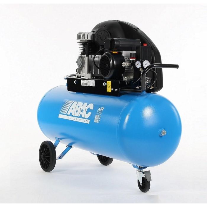 ABAC A39B Compresor de Aire 3Cv 150L 220V Monofásico Bajas Revoluciones Una Etapa Cabezal A39B