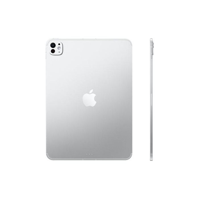 Apple iPad Pro 11" (2024) M5 Wi-Fi + Cellular 256 GB, 12 GB RAM, Pantalla OLED, 5G, Plata Apple iPad Pro 11" (2024) M5 Wi-Fi + Cellular 256 GB, 12 GB RAM, Pantalla OLED, 5G, Plata