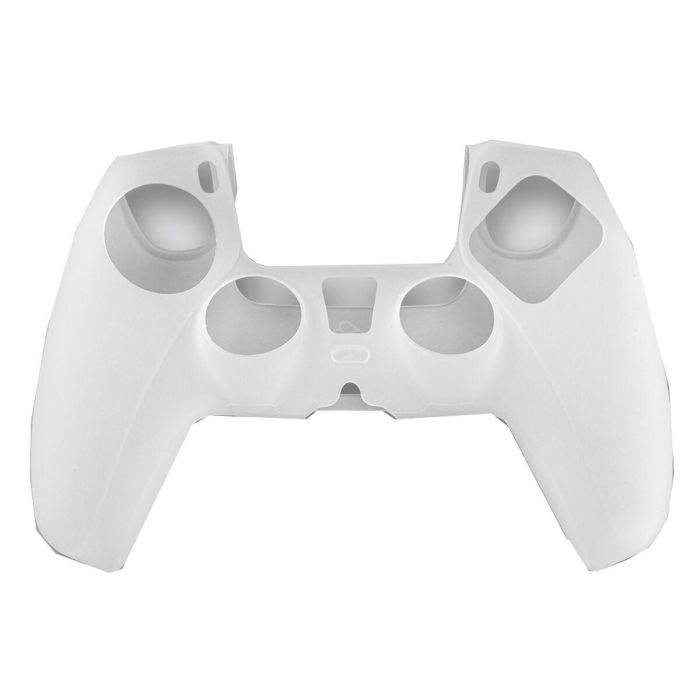 Funda Silicona FR-TEC Custom Kit Translucent para Mando PS5/ Transparente 2