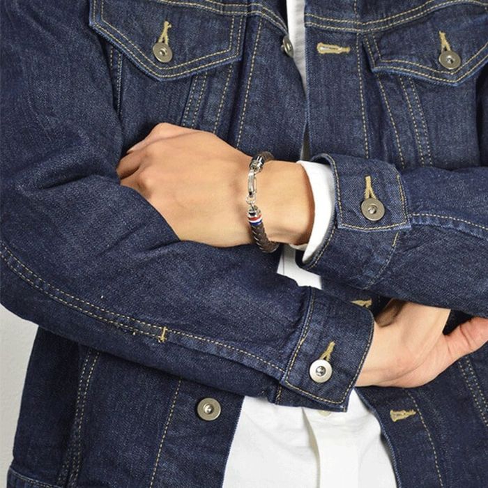 Pulsera Hombre Tommy Hilfiger 2700530 Plata de ley 925 2 Pulsera Hombre Tommy Hilfiger 2700530 Plata de ley 925 2