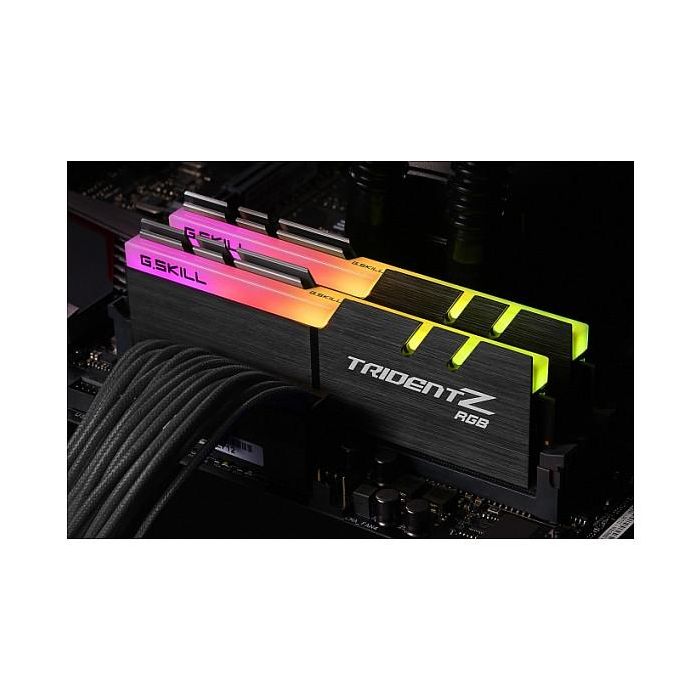 G.Skill TridentZ RGB Series 3600C18D-16GTZRX 16GB (2x8GB) DDR4 3600MHz CL18 3600MHz para PC con Disipador y Retroiluminación RGB G.Skill TridentZ RGB Series 3600C18D-16GTZRX 16GB (2x8GB) DDR4 3600MHz CL18 3600MHz para PC con Disipador y Retroiluminación RGB
