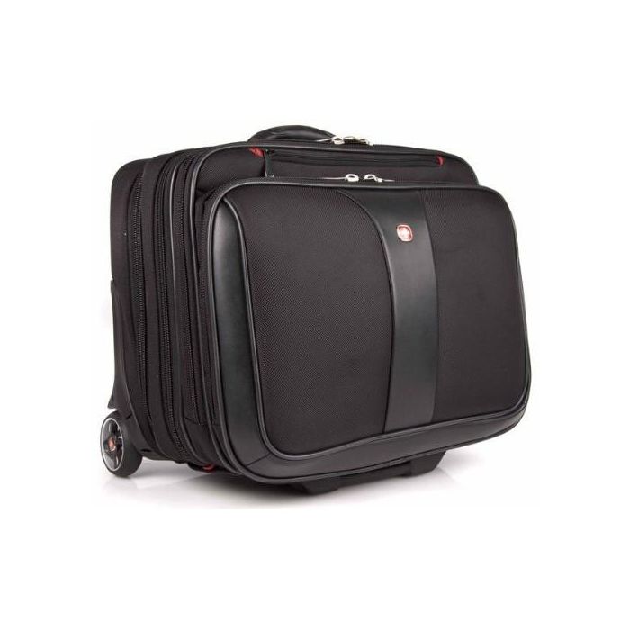 Wenger Patriot 2teiliges Business-Set Trolley Negro 43.2cm 17Zoll con Maletín Notebook 39cm 15.4Zoll 2