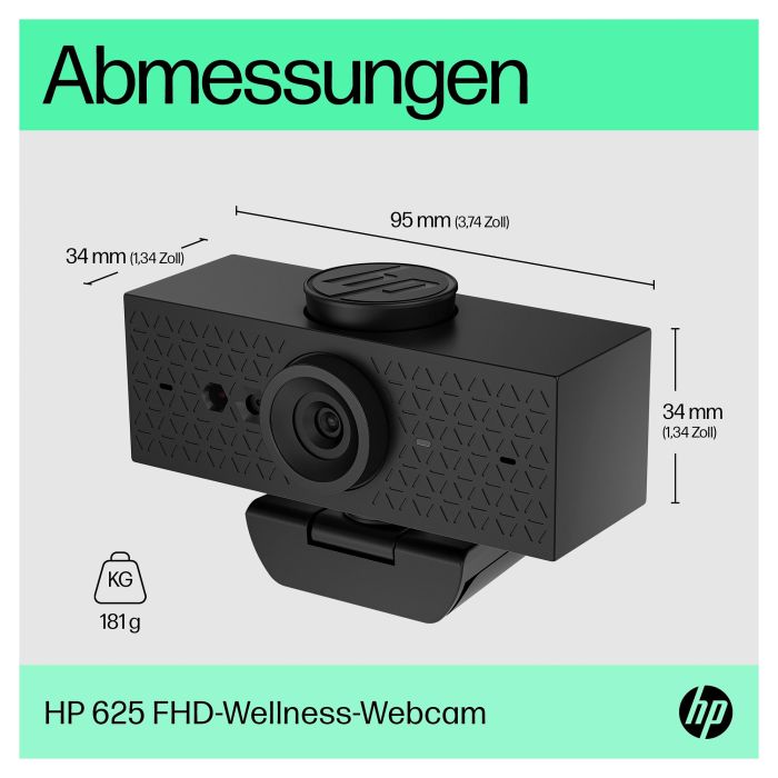 HP Webcam Video Fhd 1080p 30 Fps 625 4