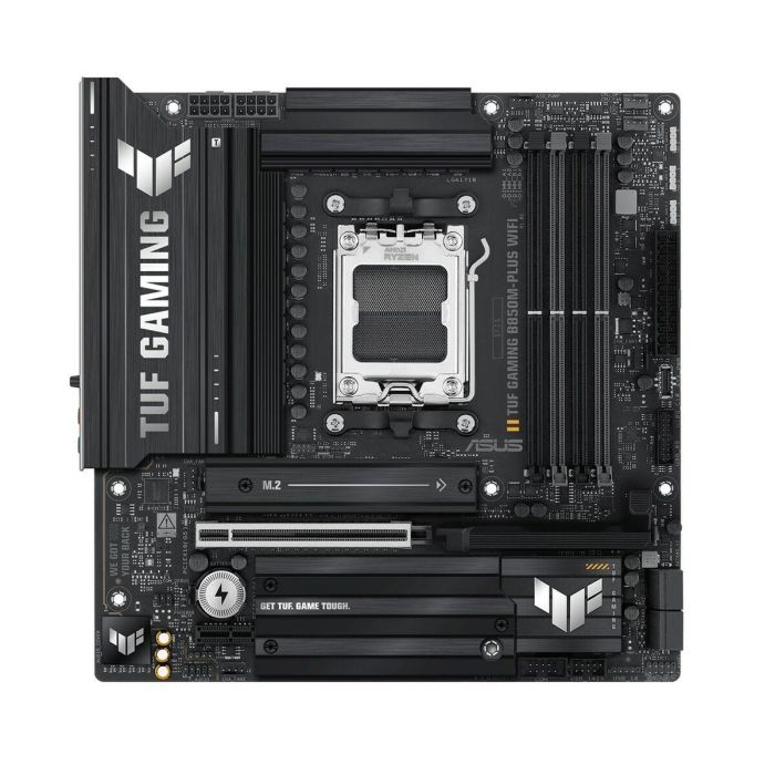 ASUS TUF GAMING B850M-PLUS WiFi Placa Base micro ATX AMD B850 Zócalo AM5 DDR5 para Ryzen 7000/8000/9000 Series Wi-Fi 6E BT 5.3 15