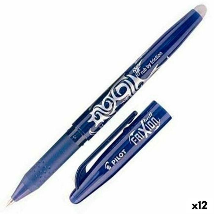 Bolígrafo Pilot Frixion Ball 0,4 mm 0,7 mm Azul (12 Unidades) Bolígrafo Pilot Frixion Ball 0,4 mm 0,7 mm Azul (12 Unidades)