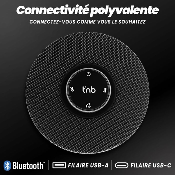 Altavoz Bluetooth Portátil T'NB CFSPEAKERBT Negro 9 Altavoz Bluetooth Portátil T'NB CFSPEAKERBT Negro 9