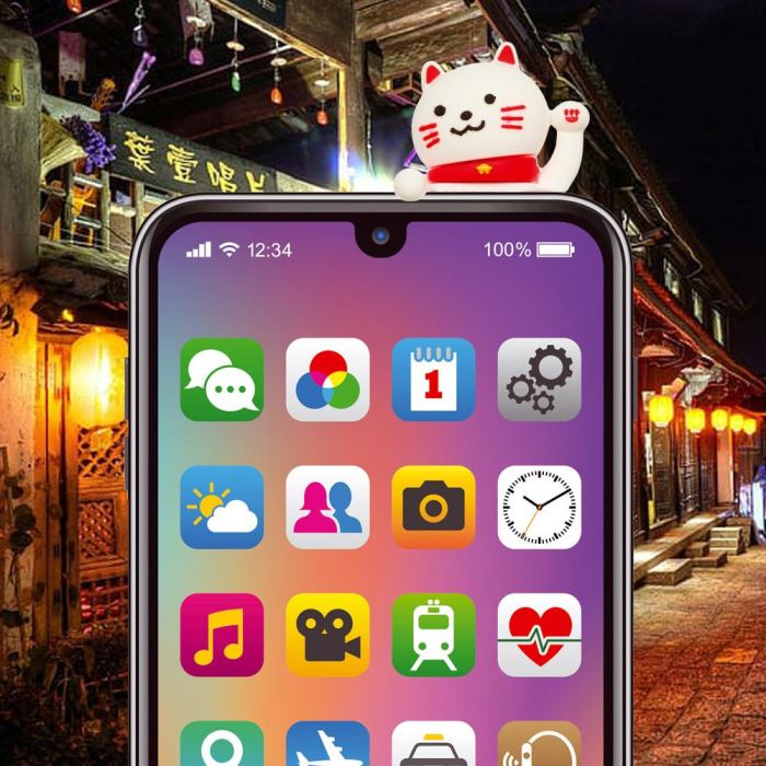 The Concept Factory Accesorio Deco Móvil Animal Mini Figura Decorativa para Teléfono Sonny Angel 1