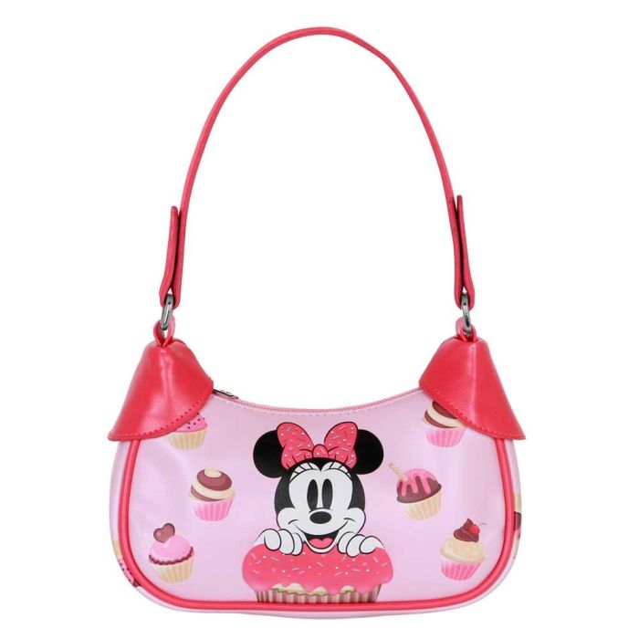 Bolso Fancy Casual Muffin Disney Minnie Mouse Rosa 1