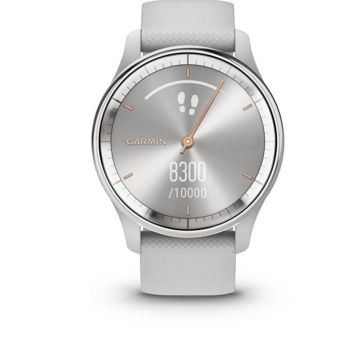 Garmin GAR0753759309459 Vivomove - Reloj conectado de tendencia - Silicona - Mist Grey WW 1