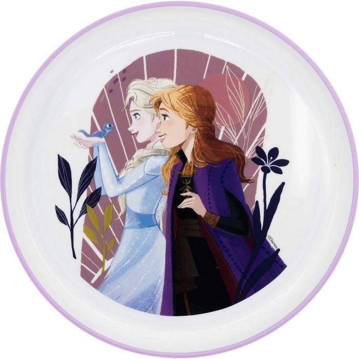 Plato Premium Bicolor Antideslizante Frozen CZ11294 2 Plato Premium Bicolor Antideslizante Frozen CZ11294 2