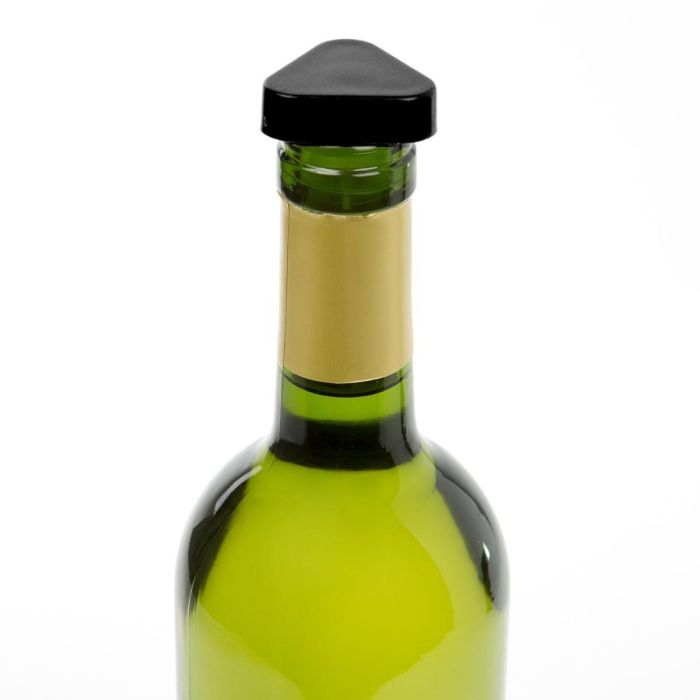 Koala Set de 4 Tapones Antigoteo Bodega para Botellas de Vino Plástico Mate Higiénico Larga Duración 7,5x4,5x13 cm 3 Koala Set de 4 Tapones Antigoteo Bodega para Botellas de Vino Plástico Mate Higiénico Larga Duración 7,5x4,5x13 cm 3
