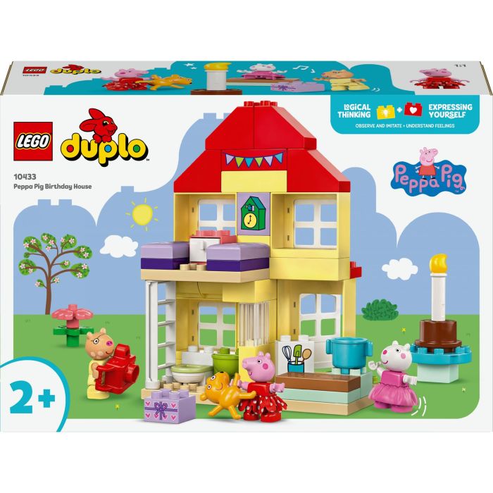 LEGO 10433 DUPLO Fiesta Cumpleaños Peppa Pig Juguete Construcción Niños 2 Años