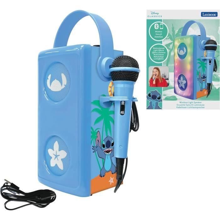 Lexibook Altavoz Infantil Stitch Bluetooth con Micrófono 3