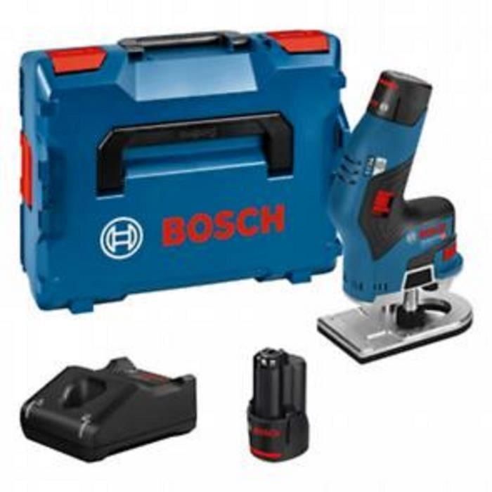 Cortabordes Bosch Professional GKF 12V-8 con 2 baterías de 3,0 Ah, en Lboxx - 06016B0000