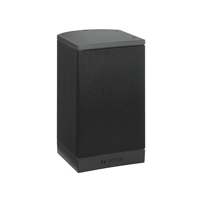 Bosch Caja musical 20W 2 vías, IP65, aluminio, gris oscuro - Alta fidelidad voz/música, soporte pared, protección sobrecargas EN 54-24