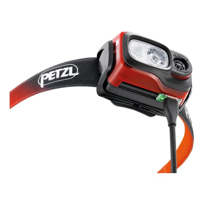 Petzl SWIFT RL Linterna Frontal Recargable con Cinta para Cabeza 1100 lm USB Batería Integrada 155m IPX4 Blanco
