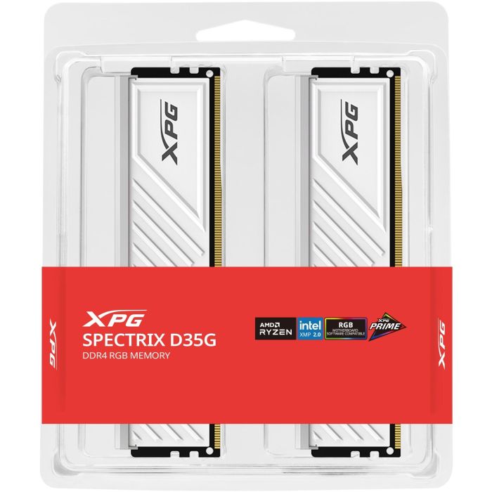 16 GB ADATA DIMM 3600 (2x 8 GB) Dual-Kit (wei, AX4U36008G18I-DTWHD35G, XPG Spectrix D35G, INTEL XMP) 4 16 GB ADATA DIMM 3600 (2x 8 GB) Dual-Kit (wei, AX4U36008G18I-DTWHD35G, XPG Spectrix D35G, INTEL XMP) 4